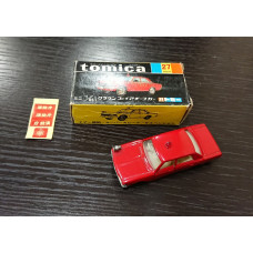 Tomica No 27-1-1 Toyota Crown Fire Chief Car Made in Japan Mint Condition