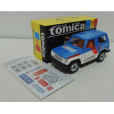 Tomica no 69-4-13, 14 Mitsubishi Pajero Citizen Logo Mint Condition Made in Japan Extremely Rare