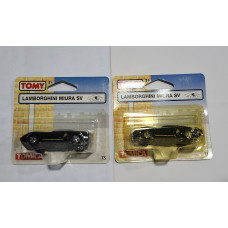 Tomica Blister Pack F40 Lamborghini Miura SV Made in China Brand New x2