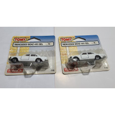 Tomica Blister Pack F7 Mercedes Benz 450SEL (Brand New)x2