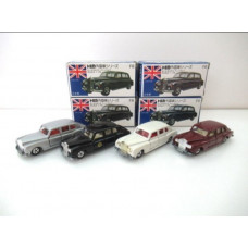 Tomica F6 Rolls Royce 4 Cars Mint Condition MIJ