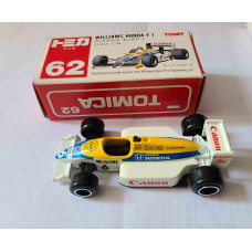 Tomica no 62 Honda F-1 Williams First Edition Box (Made in Japan) 