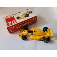 Tomica no 78 Honda F-1 Lotus 錯版盒  (Made in Japan) 