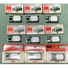 Tomica no 88-2 Mini Cooper 9 Cars Made in Japan Very rare Mint Condition