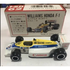 Tomica no 62 Williams Honda F-1 (Made in Japan)