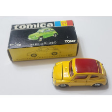 Tomica no 21-4-1 Fuji Subaru 360 Made in Japan