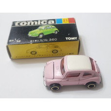 Tomica no 21-4-10 Fuji Subaru 360 Made in Japan