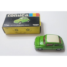 Tomica no 21-4-11 Fuji Subaru 360 Made in Japan