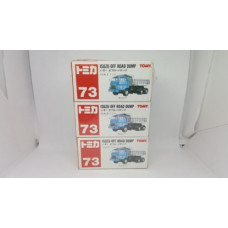 Tomica no 73 Isuzu Off Road Dump Set (Made in China)