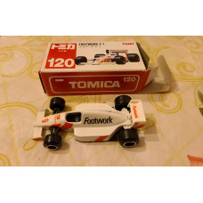 Tomica no 120 Footwork F-1 Made in Japan