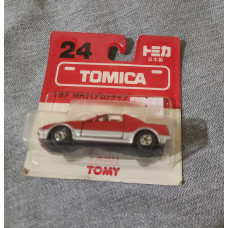 Tomica no 24 Toyota MR2 Made in Japan Blister