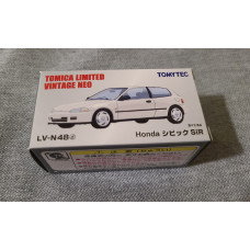 Tomica Limited Vintage NEO LV-N48d Honda Civic EG6 siR White