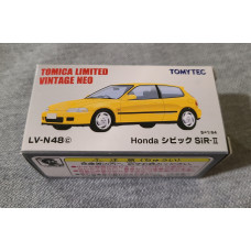 Tomica Limited Vintage NEO LV-N48c Honda Civic EG6 siR-II Yellow