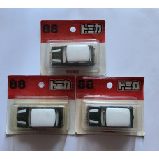 Tomica no 88 Mini Cooper Type Blister Made in China x3