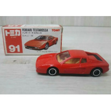 Tomica 91-2-1 Ferrari (Made in Japan)