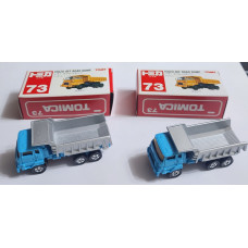 Tomica no 73 Isuzu Off Road Truck x2 Perfect Condition Made in Japan